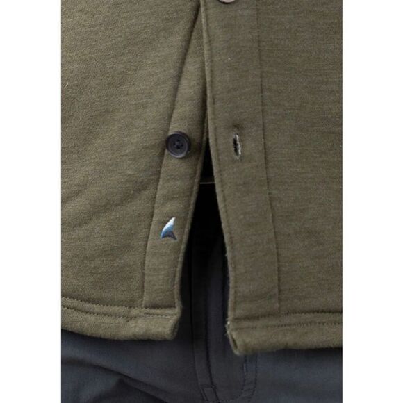 TAILOR VINTAGE 🎉HP🎉 NWT - M Sz S/Sherpa Fleece Shirt Jacket/Forest Night Heather - Picture 15 of 16